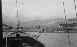 [View from the deck of "Sabrina"]