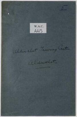 Aldershot Training Centre, March,