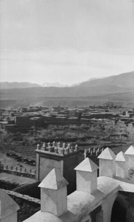 [View from the battlements of Telouet]