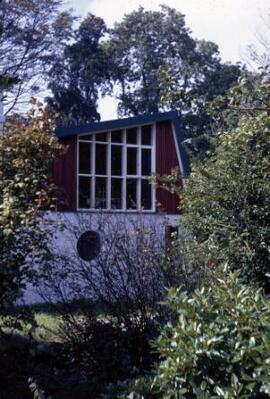 [Kyffin's studio at Cefn Gadlys]