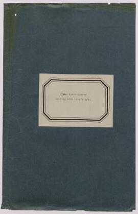 Papers dealing with H. Owen's account. nd.