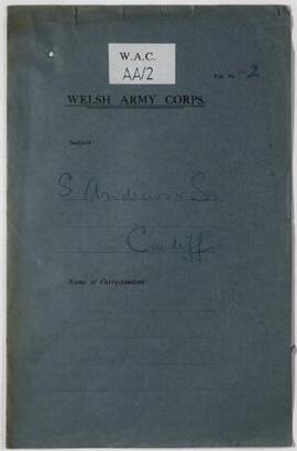 S. Andrews & Son, Cardiff, Oct.-Nov,