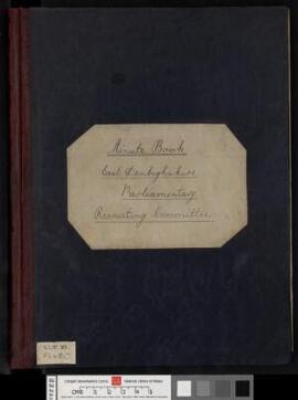 East Denbighshire Recruiting Committee minutes,