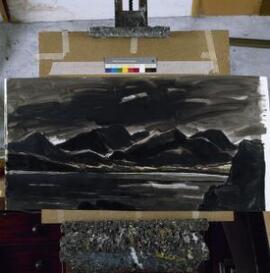 [Snowdon fron Llyn Llagi]