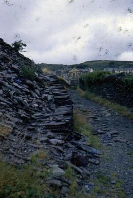 [Waste tip and Brynteg Chapel, Bethesda]