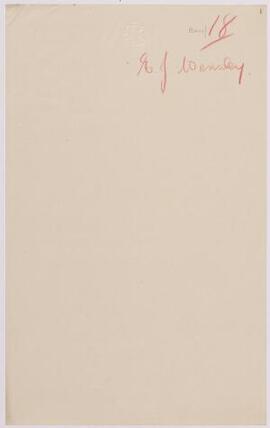 E. J. Wensley, Cardiff, July,