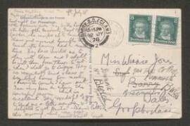 Letters from Cologne, Leipzig, Cognac,