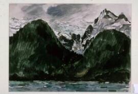 [Glacier, Lago Menendez, Los Alerces, Patagonia]