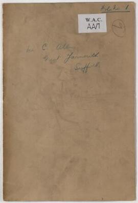 C. Allen, Great Yarmouth, April, June,