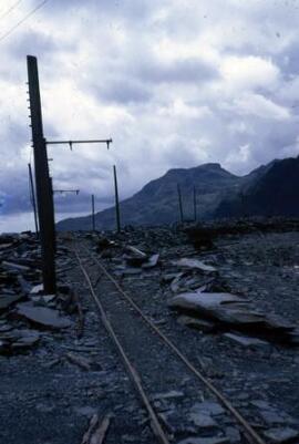 [Tramway, Slate tip, Blaenau Ffestiniog]