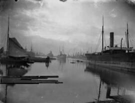 Alexandra Docks looking South, Newport.