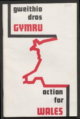 Gweithio dros Gymru = Action for Wales