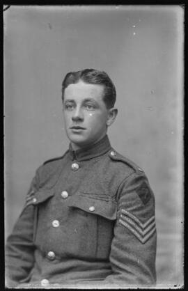 [Sergeant with Divisional Patch]