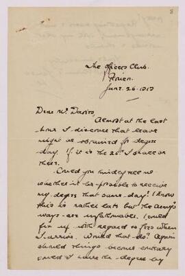 Applications for remission,